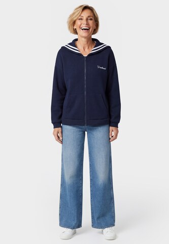 usha BLUE LABEL Sweatvest in Blauw