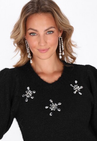faina Πουλόβερ σε μαύρο