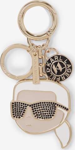 auksinė Karl Lagerfeld Raktų laikiklis 'IKON': priekis
