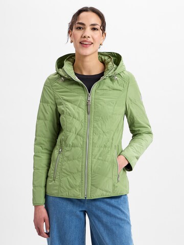 Barbara Lebek Steppjacke in Grün: Vorderseite