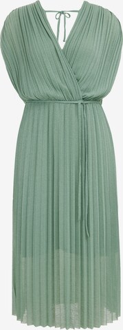 WE Fashion Dress in Green: front