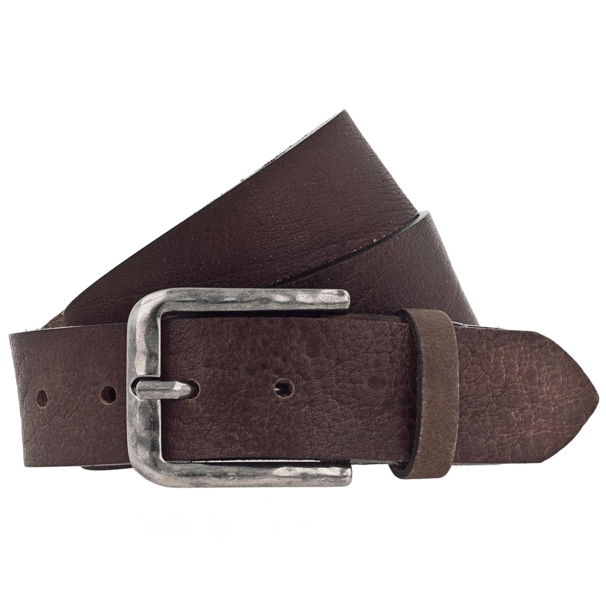VANZETTI - Cinturón en marrón: frente