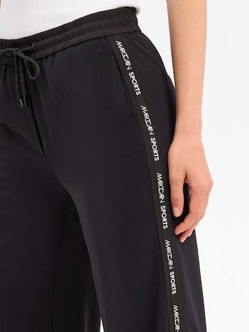Marc Cain Loosefit Broek 'Welkom' in Zwart