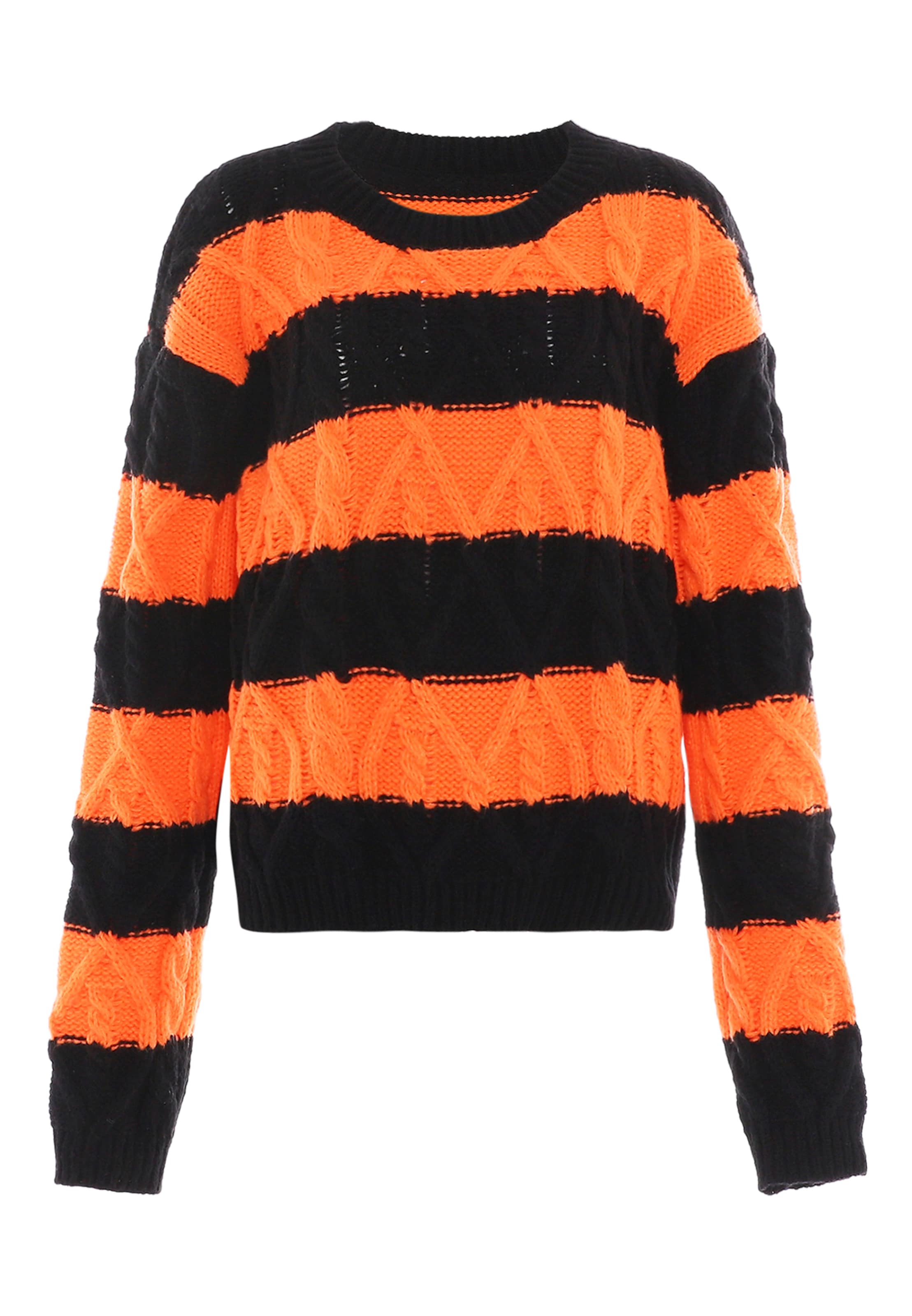 MYMO Sveter - Oranžová: predná strana