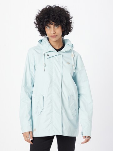 Ragwear Between-season jacket 'LENCA' in Blue: front