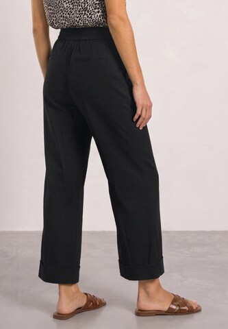 STREET ONE Regular Pants in Black