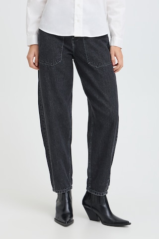 b.young Barrel Jeans 'KIZION ' in Schwarz: Vorderseite