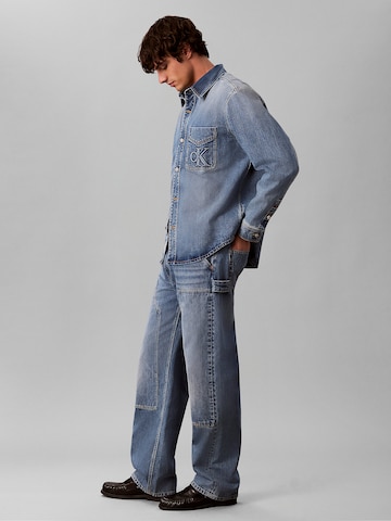 Veste mi-saison Calvin Klein Jeans en bleu