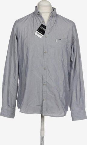 NOWADAYS Button Up Shirt in L in Blue: front