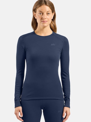 ODLO T-Shirt Wäsche-Sets 'ACTIVE WARM'‌‌‌ in Blau