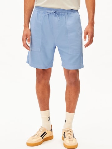 ARMEDANGELS Regular Shorts COTTON LINO in Blau: Vorderseite