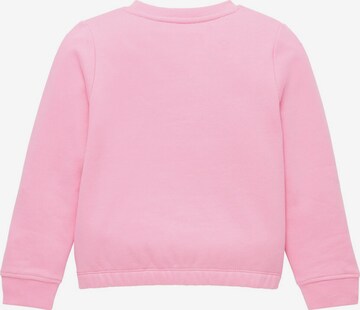 TOM TAILOR Sweatshirt in Roze