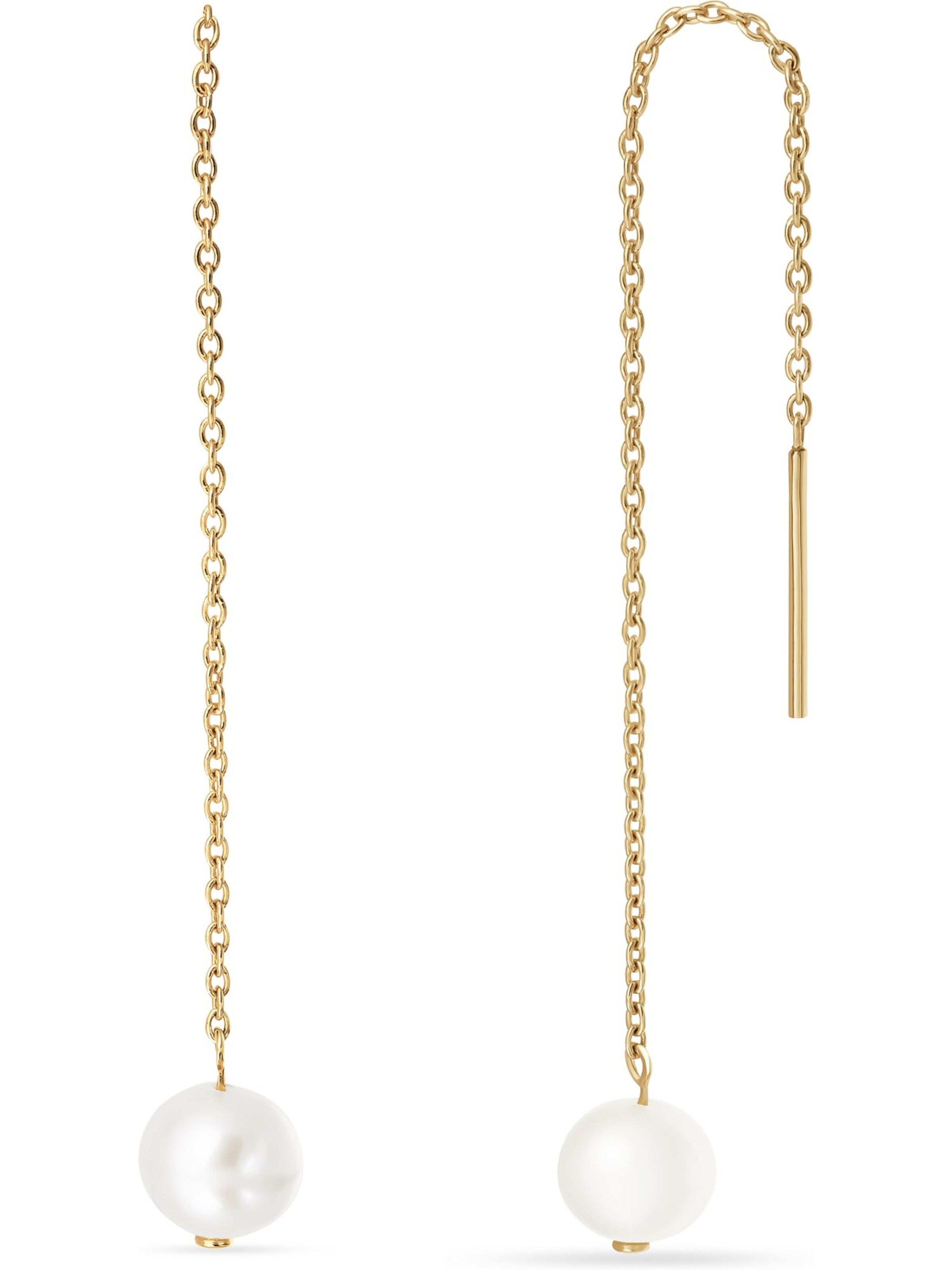 CHRIST Ohrringe in Gold