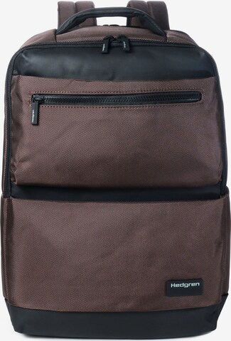 Hedgren Rucksack in Braun: Vorderseite