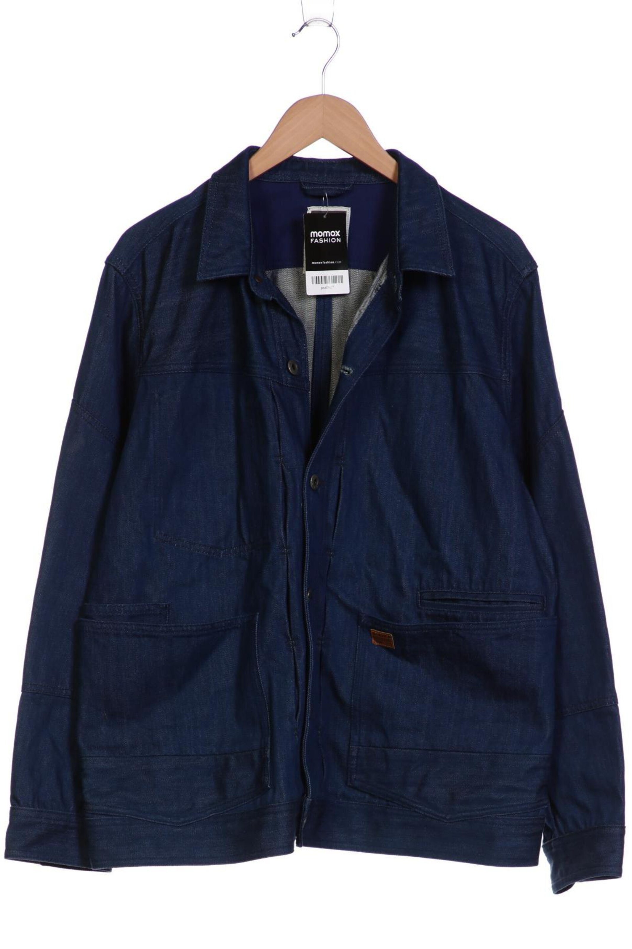 G-STAR Jacke 4XL in Blau: Vorderseite