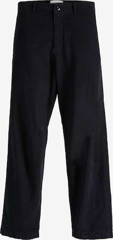 JACK & JONES - Pantalón chino 'Barrel' en negro: frente