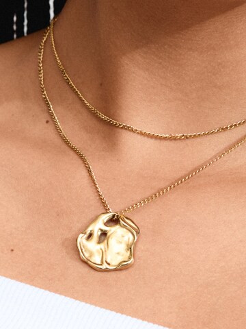 Pilgrim Necklace 'Dawn' in Gold: front