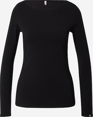 Blutsgeschwister Shirt 'Oh Marine' in Black: front