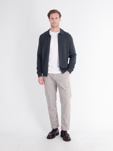 LERROS Gebreid vest in Blauw