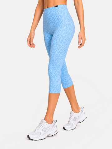 Skinny Leggings ' Velvara ' Smilodox en bleu