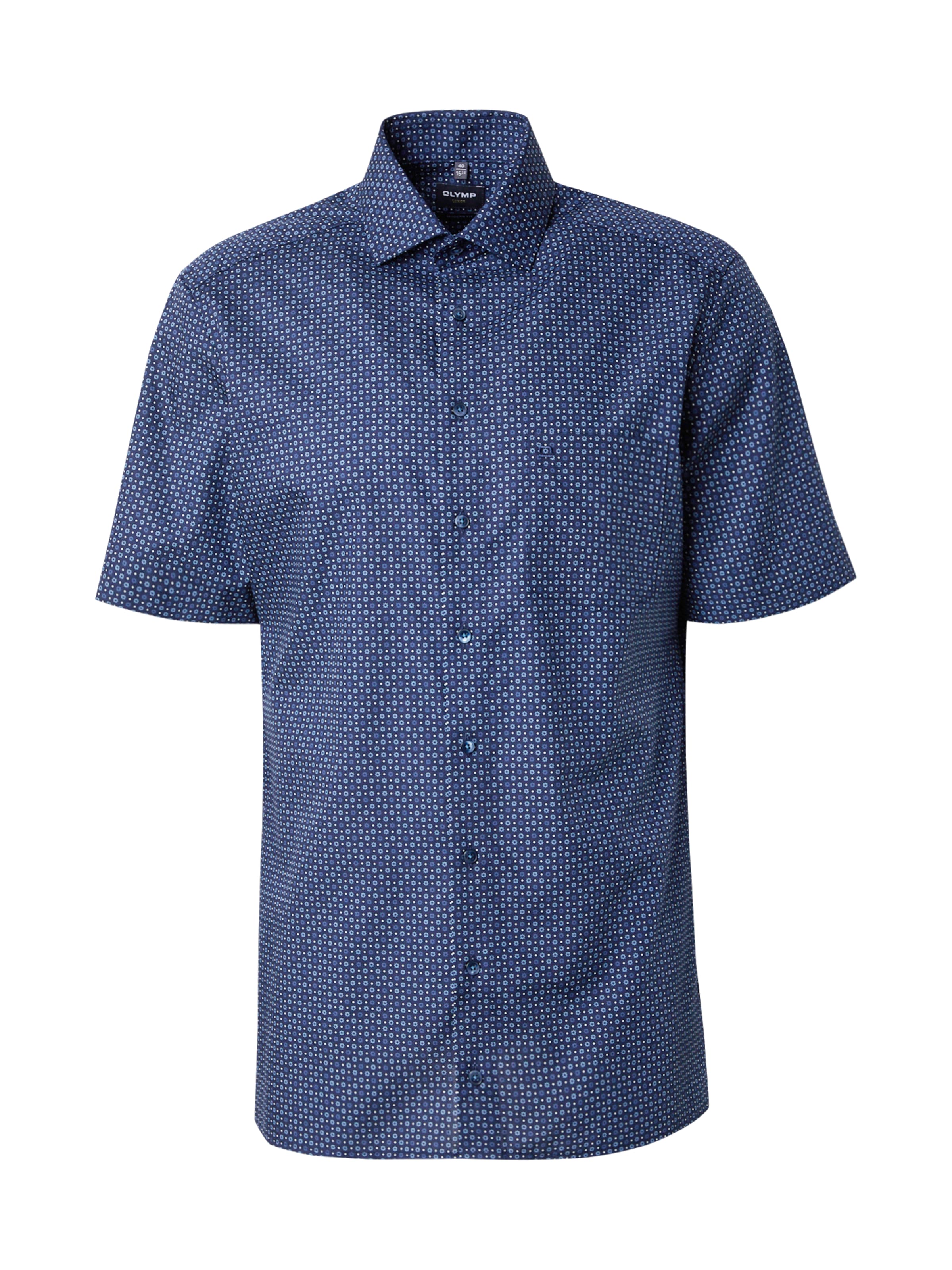 OLYMP Regular fit Button Up Shirt in Blue: front