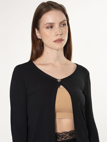 Influencer Knit cardigan in Black