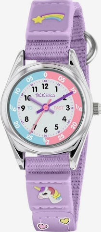 Montre Tikkers en violet : devant