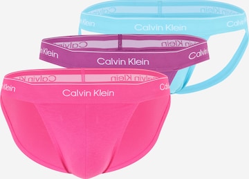 Slip Calvin Klein Underwear en bleu : devant