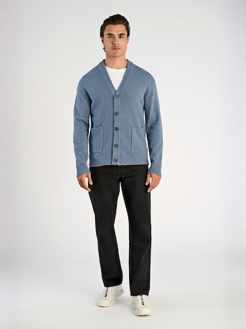Lindbergh Gebreid vest in Blauw