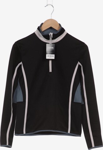 EA7 Emporio Armani Sweatshirt & Zip-Up Hoodie in M in Black: front