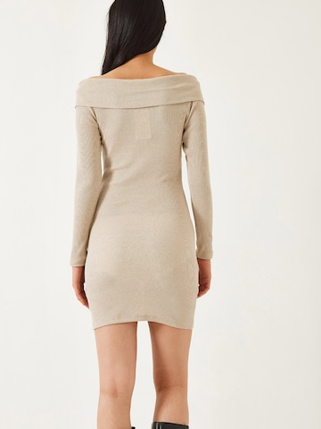 Bianco Lucci Šaty - Béžová