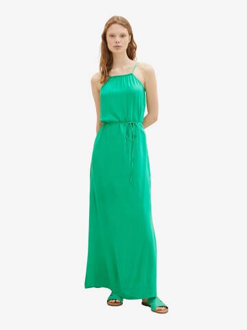 Robe d’été TOM TAILOR DENIM en vert : devant