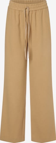 Marie Lund Loose fit Pants in Beige: front