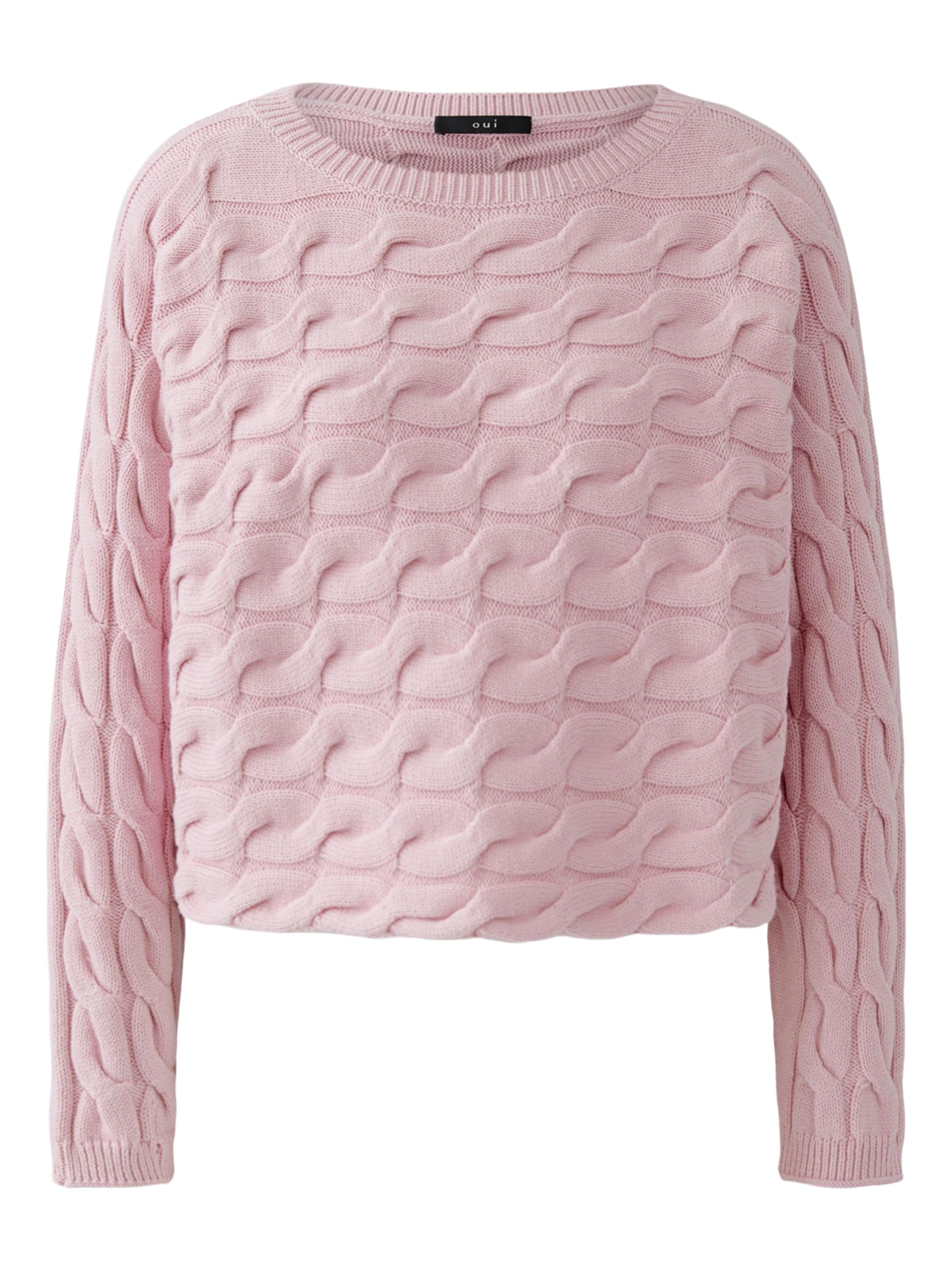 OUI Pullover 'SIRAH' in Pink: Vorderseite