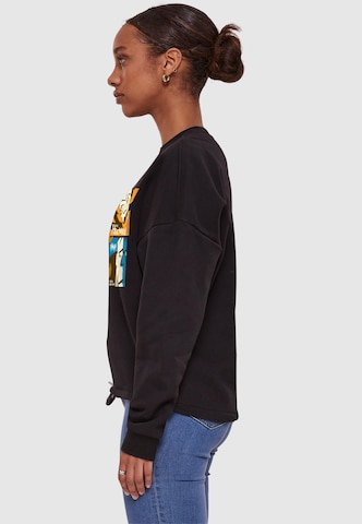 ABSOLUTE CULT Sweatshirt 'Squares' in Zwart