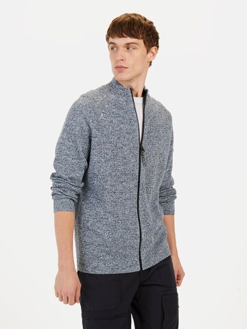 CAMEL ACTIVE Strickjacke in Blau: Vorderseite