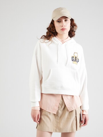 Sweat-shirt 'JAPAN GARFIELD X GAP' GAP en blanc