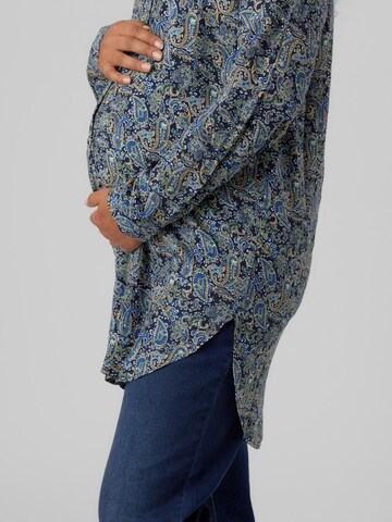 Vero Moda Maternity Bluza | modra barva