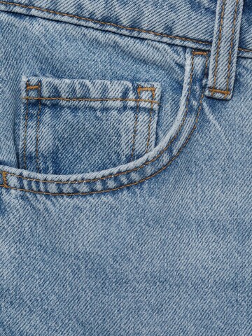 MANGO Wide leg Jeans 'DANILA' in Blauw