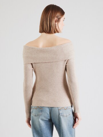 ONLY Sweater 'ONLKATIA' in Brown