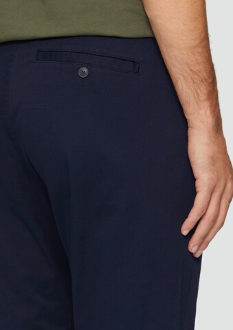 Coupe slim Pantalon chino s.Oliver en bleu