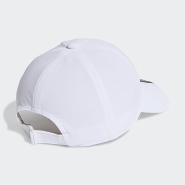 ADIDAS PERFORMANCE - Gorra deportiva ' 3-Streifen AEROREADY Running Training Baseball Kappe ' en blanco