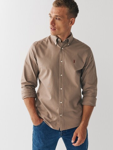 Regular fit Camicia di Next in grigio: frontale