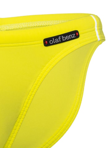 Olaf Benz Bathing trunks ' BLU2550 Sunbrief ' in Yellow