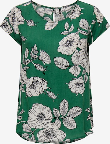 Chemisier ONLY en vert : devant