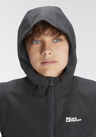 JACK WOLFSKIN Outdoorová bunda 'Snowy Days' – černá