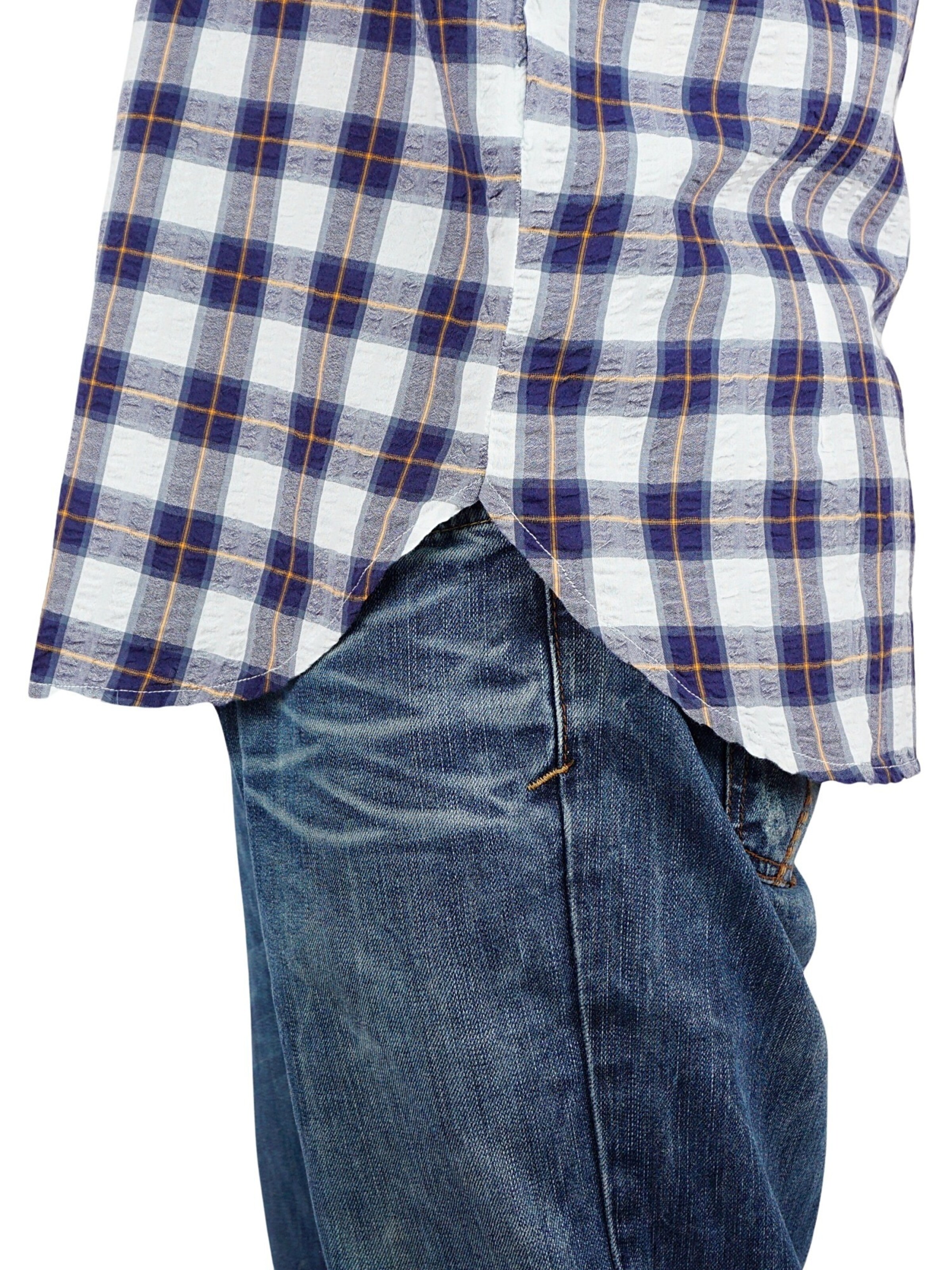 Fit confort Chemise U.S. POLO ASSN. en bleu