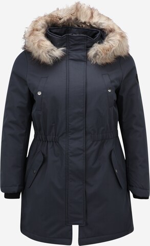 Parka invernale 'Irena' di ONLY Carmakoma in blu: frontale