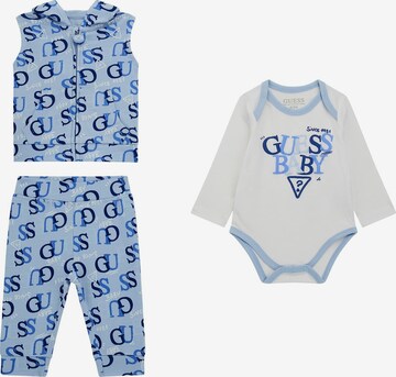 GUESS Set in Blue: front
