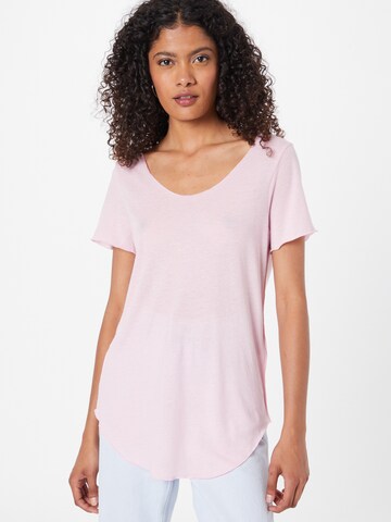 T-shirt 'LUA' VERO MODA en rose : devant